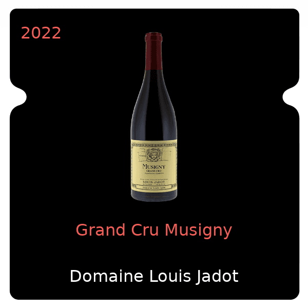 Louis Jadot Grand Cru Musigny 2022