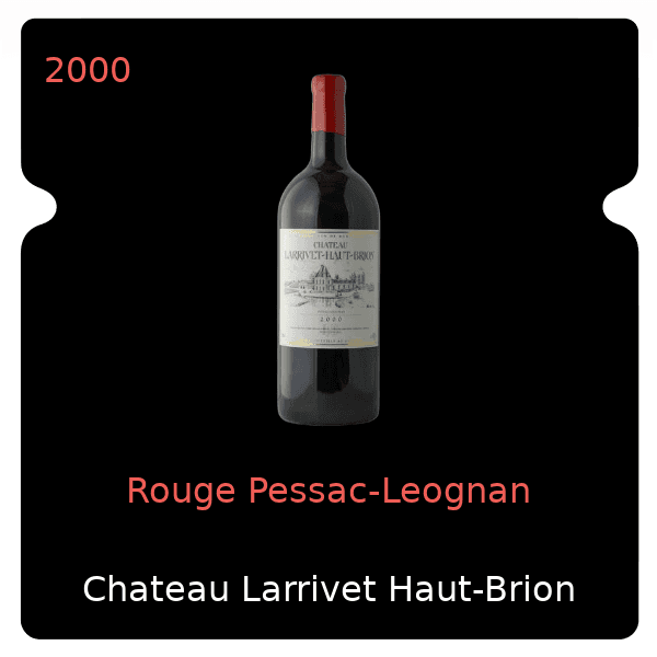 Haut-Brion Rouge Pessac-Leognan 2000