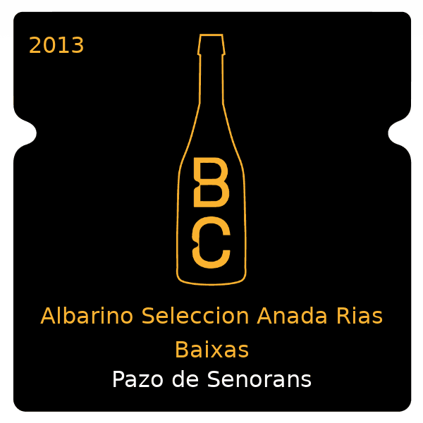 Pazo Senorans Albarino Seleccion Anada Rias Baixas 2013