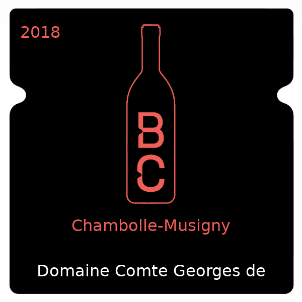 Comte Georges de Vogue Chambolle-Musigny 2018