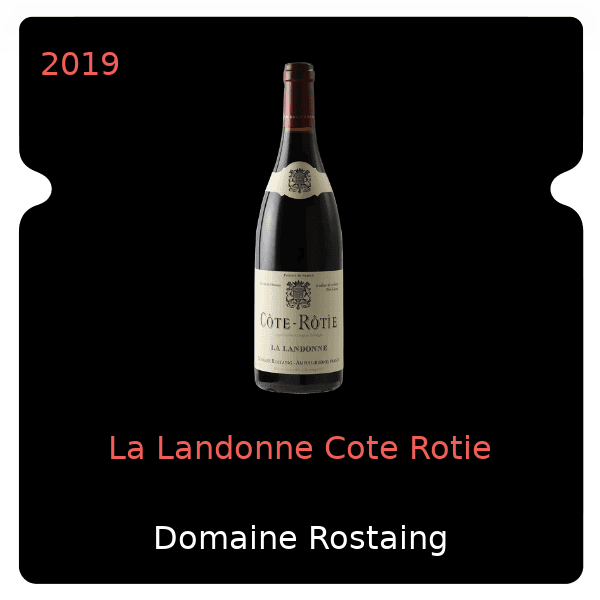 Rostaing La Landonne Cote Rotie 2019