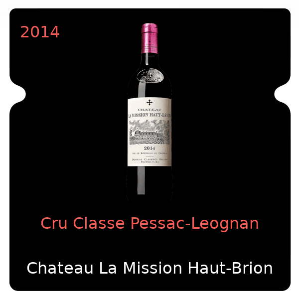 Mission Haut-Brion Cru Classe Pessac-Leognan 2014