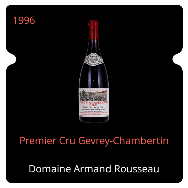 Armand Rousseau Premier Cru Gevrey-Chambertin 1996