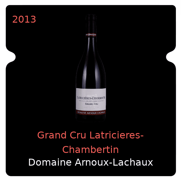 Arnoux-Lachaux Grand Cru Latricieres-Chambertin 2013