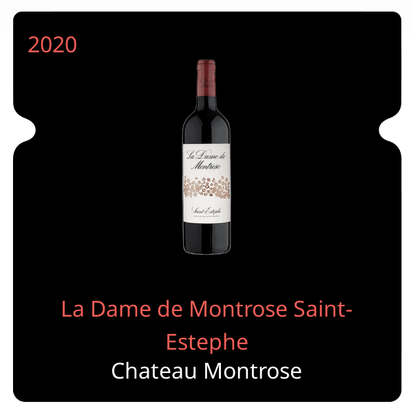 Montrose La Dame de Montrose Saint-Estephe 2020