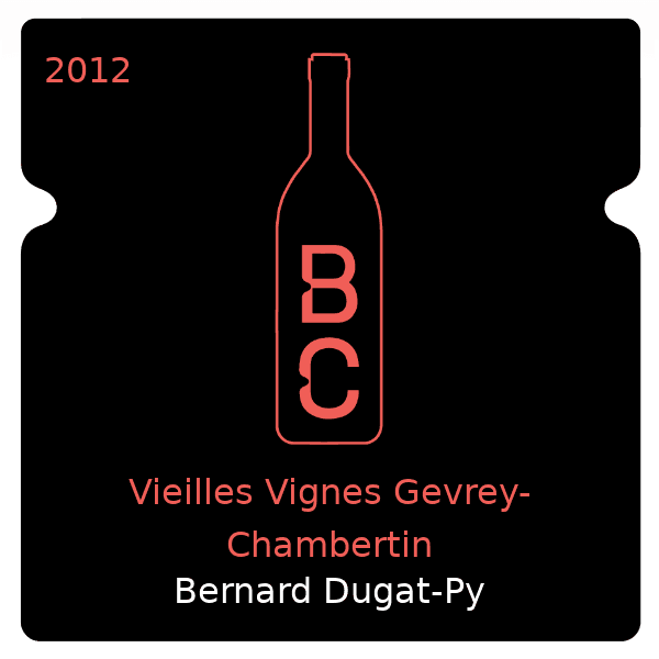 Bernard Dugat-Py Vieilles Vignes Gevrey-Chambertin 2012