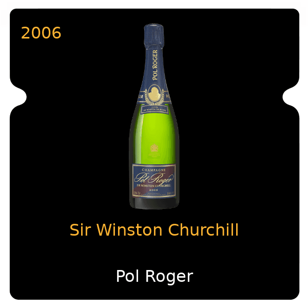 Pol Roger Sir Winston Churchill 2006