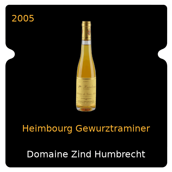 Zind Humbrecht Heimbourg Gewurztraminer 2005