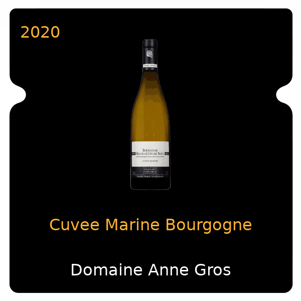 Anne Gros Cuvee Marine Bourgogne 2020