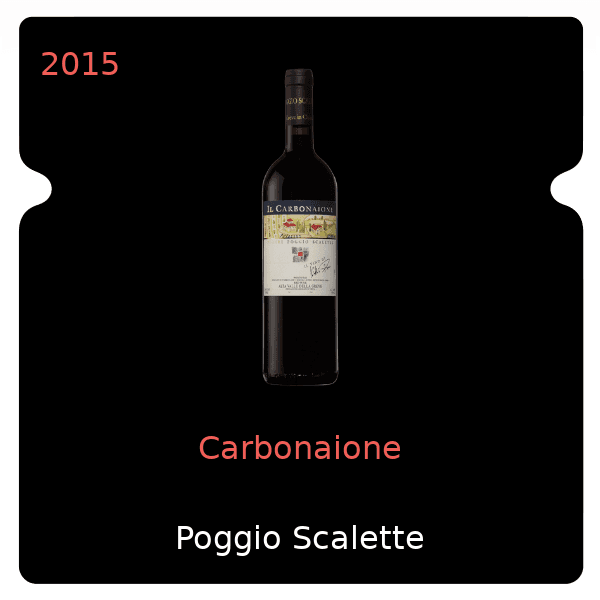 Poggio Scalette Carbonaione 2015