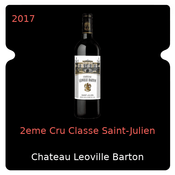 Leoville Barton 2eme Cru Classe Saint-Julien 2017