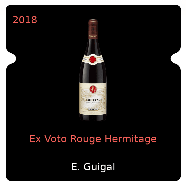 E. Guigal Ex Voto Rouge Hermitage 2018