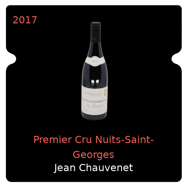 Jean Chauvenet Premier Cru Nuits-Saint-Georges 2017