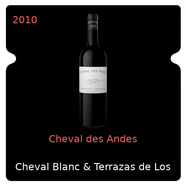 Cheval Blanc & Terrazas de Los Andes Cheval des Andes 2010