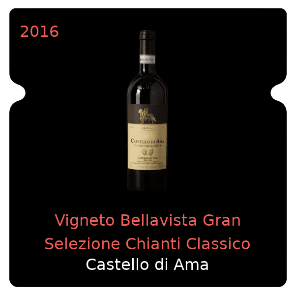 Castellare di Castellina Vigneto Bellavista Gran Selezione Chianti Classico 2016