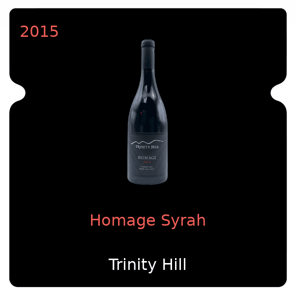 Trinity Hill Homage Syrah 2015