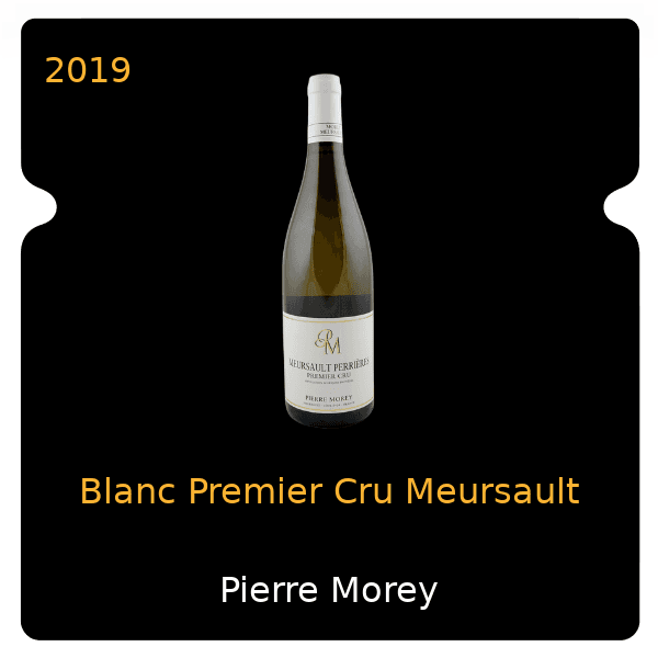 Pierre Morey Blanc Premier Cru Meursault 2019