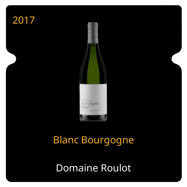 Roulot Blanc Bourgogne 2017
