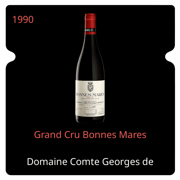 Comte Georges de Vogue Grand Cru Bonnes Mares 1990