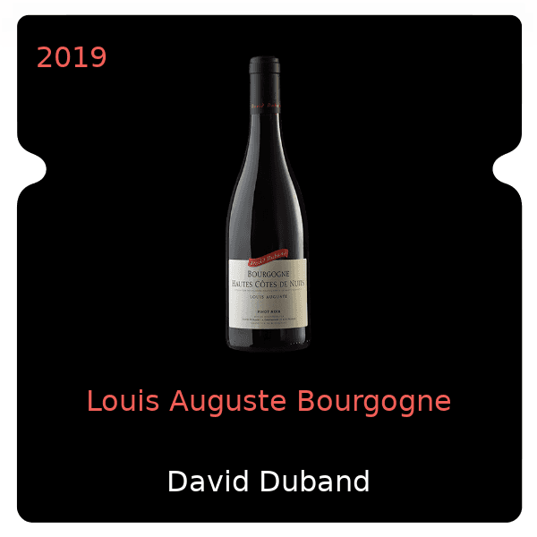 David Duband Louis Auguste Bourgogne 2019