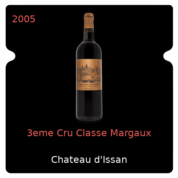 d'Issan 3eme Cru Classe Margaux 2005