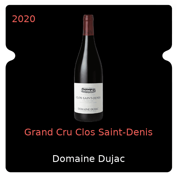 Dujac Grand Cru Clos Saint-Denis 2020
