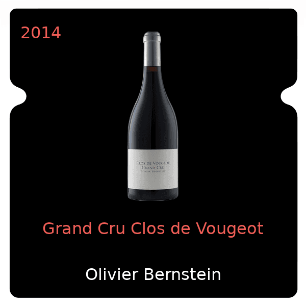 Olivier Bernstein Grand Cru Clos de Vougeot 2014