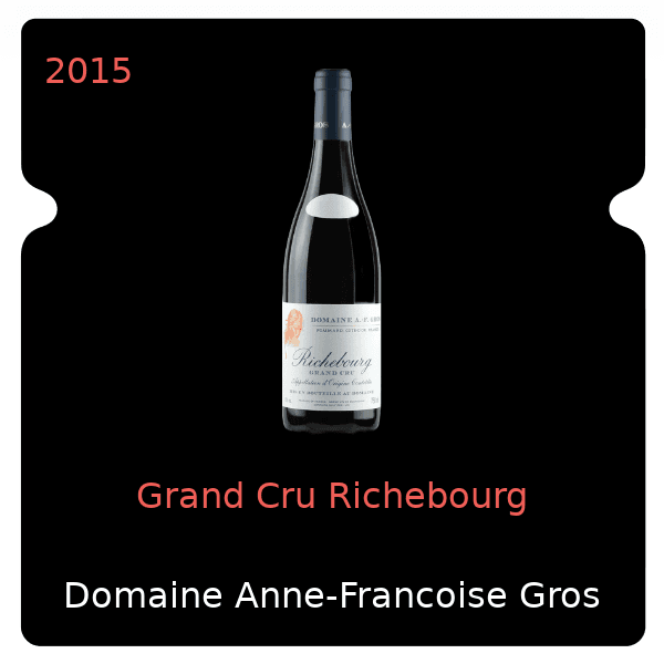Anne Gros Grand Cru Richebourg 2015