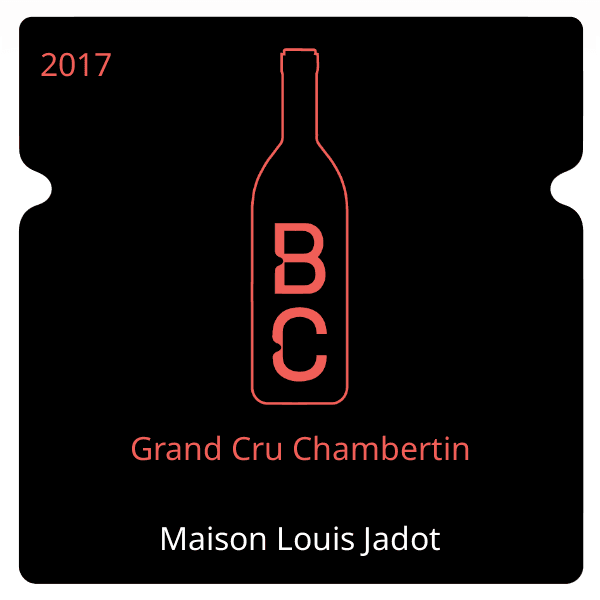 Louis Jadot Grand Cru Chambertin 2017