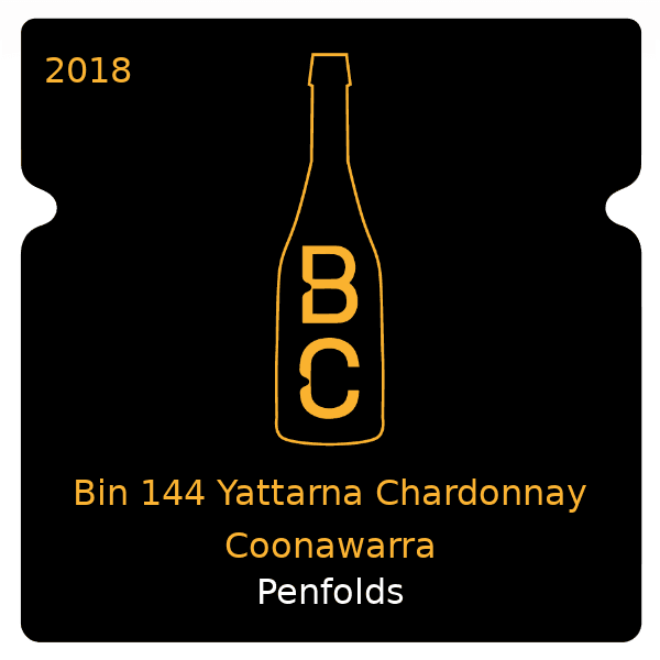 Penfolds Bin 144 Yattarna Chardonnay Coonawarra 2018