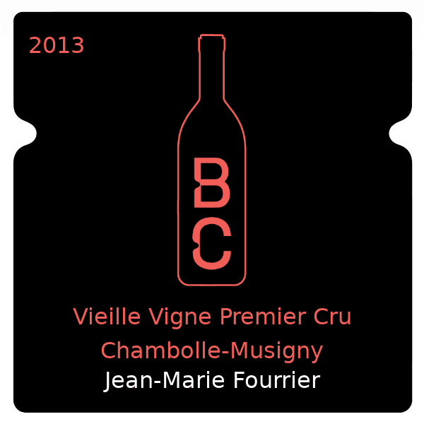 Jean-Marie Fourrier Vieille Vigne Premier Cru Chambolle-Musigny 2013