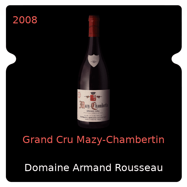 Armand Rousseau Grand Cru Mazy-Chambertin 2008