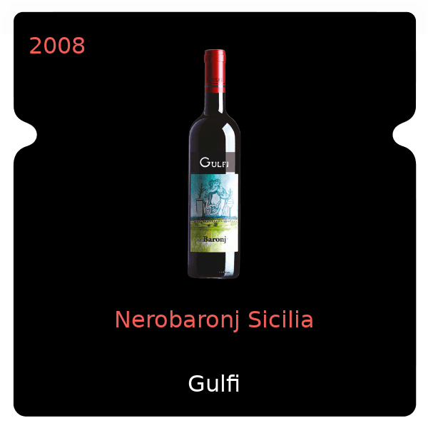 Guiraud Nerobaronj Sicilia 2008