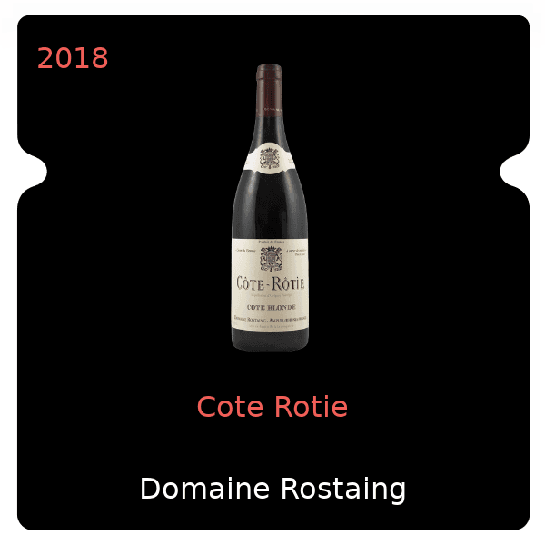 Rostaing Cote Rotie 2018