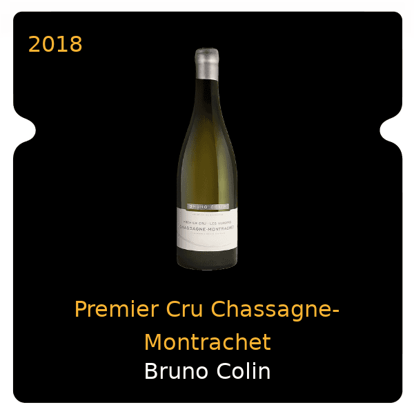 Bruno Colin Premier Cru Chassagne-Montrachet 2018