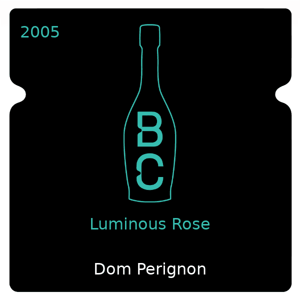 Dom Perignon Luminous Rose 2005