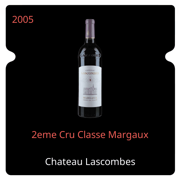 Lascombes 2eme Cru Classe Margaux 2005