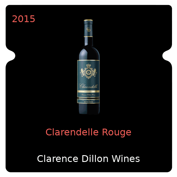 Clarence Dillon Wines Clarendelle Rouge 2015