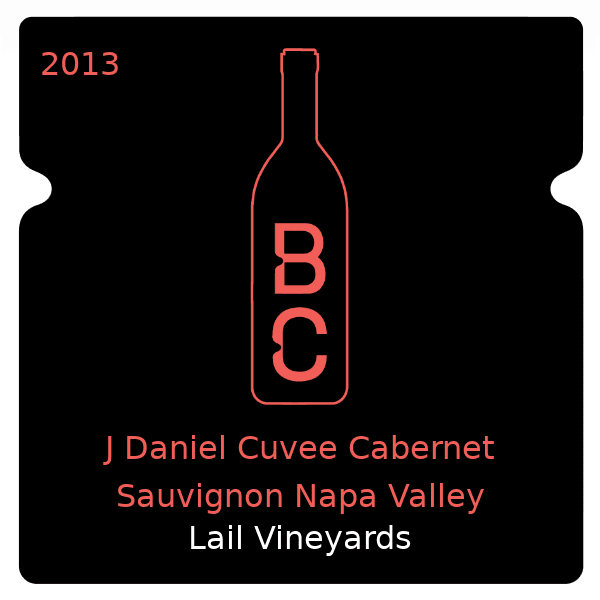 Lail Vineyards J Daniel Cuvee Cabernet Sauvignon Napa Valley 2013