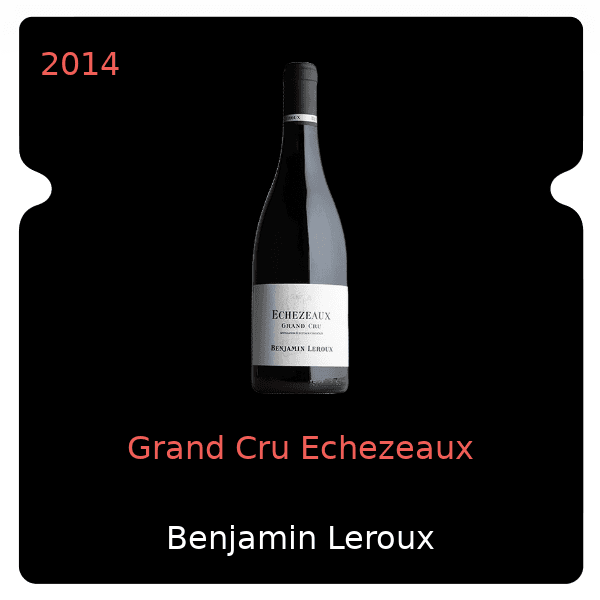 Benjamin Leroux Grand Cru Echezeaux 2014