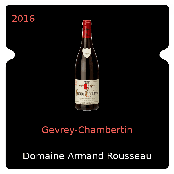 Armand Rousseau Gevrey-Chambertin 2016
