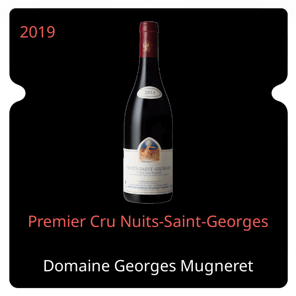 Georges Mugneret Gibourg Premier Cru Nuits-Saint-Georges 2019