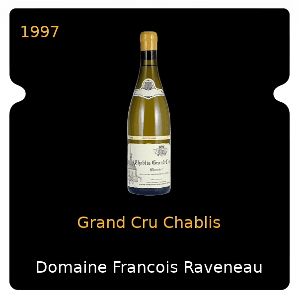 Francois Raveneau Grand Cru Chablis 1997