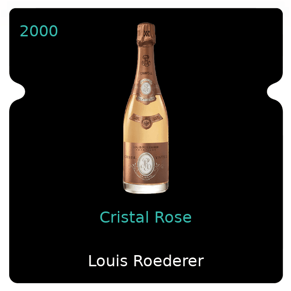 Louis Roederer Cristal Rose 2000