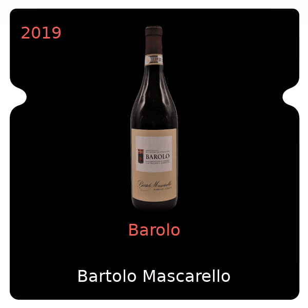 Bartolo Mascarello Barolo 2019