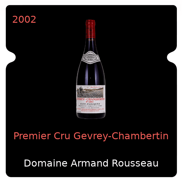 Armand Rousseau Premier Cru Gevrey-Chambertin 2002