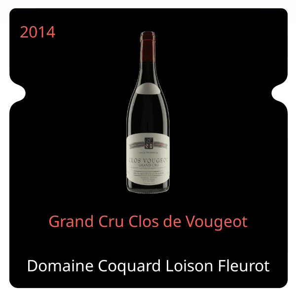 Coquard Loison Fleurot Grand Cru Clos de Vougeot 2014