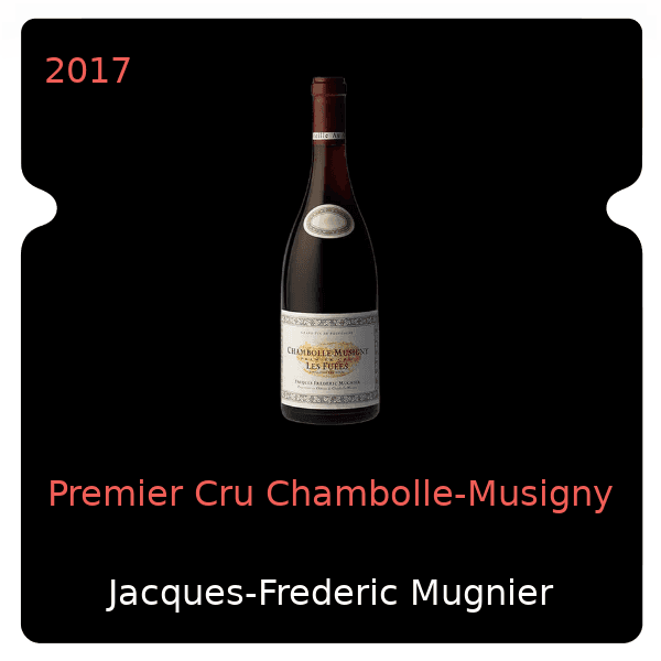 Jacques-Frederic Mugnier Premier Cru Chambolle-Musigny 2017