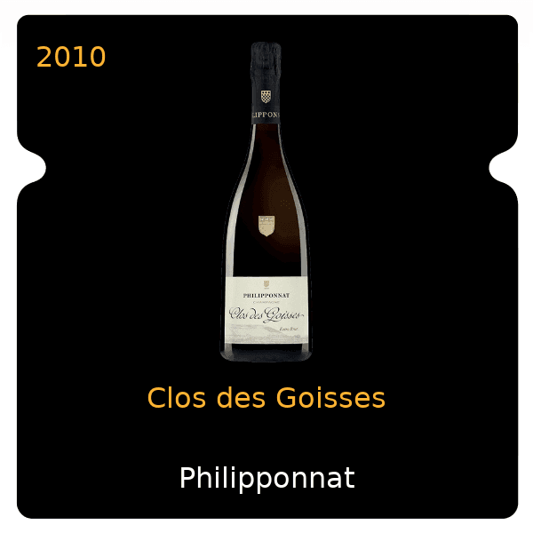 Philipponnat Clos des Goisses 2010