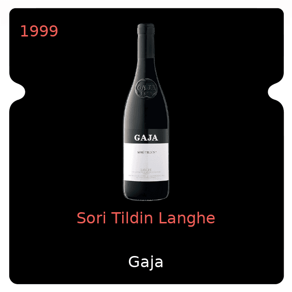 Gaja Sori Tildin Langhe 1999
